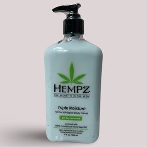 Hempz Natural Triple Moisture Herbal Whipped Body Creme